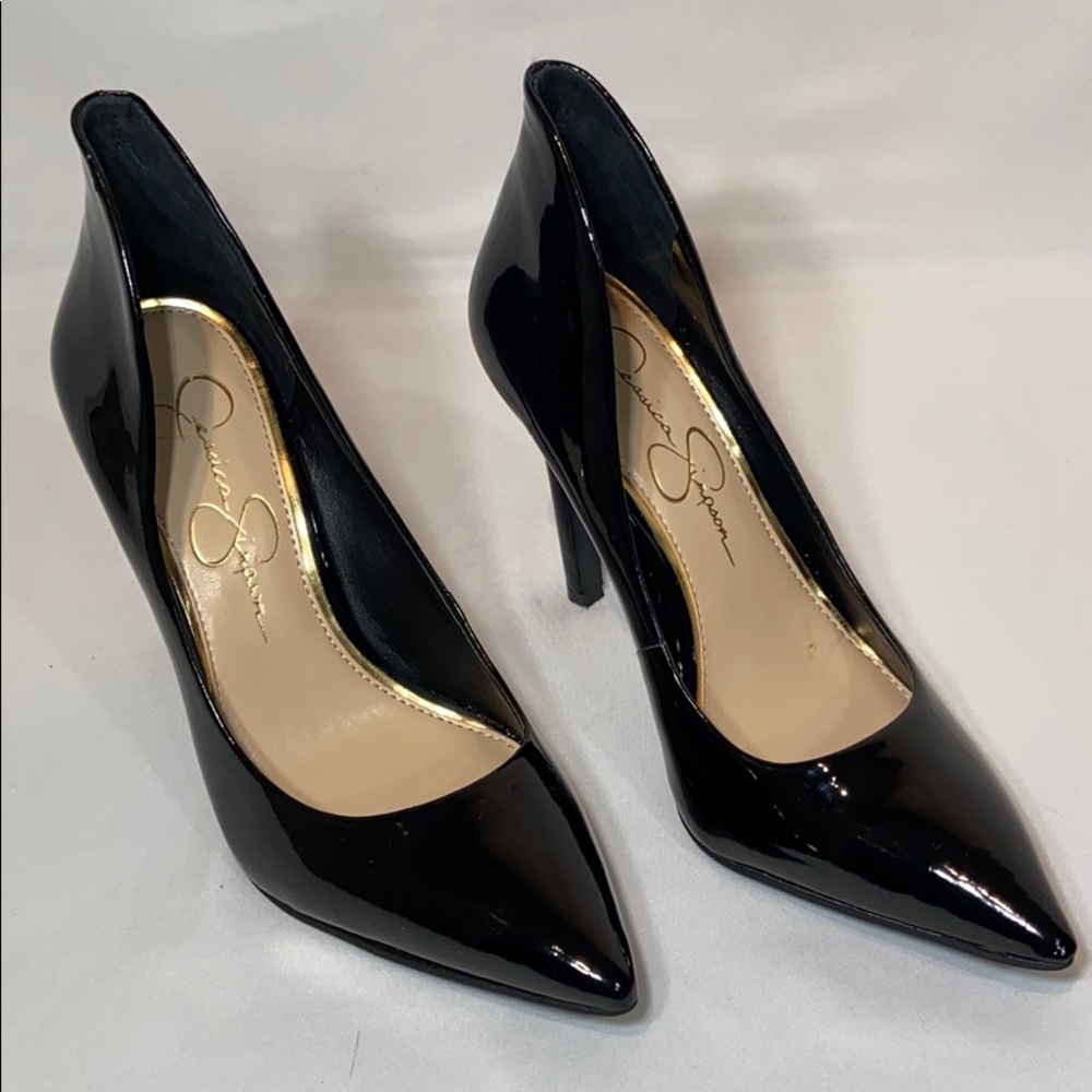 Jessica Simpson Parthenia Pointy Toe Pump Black 6